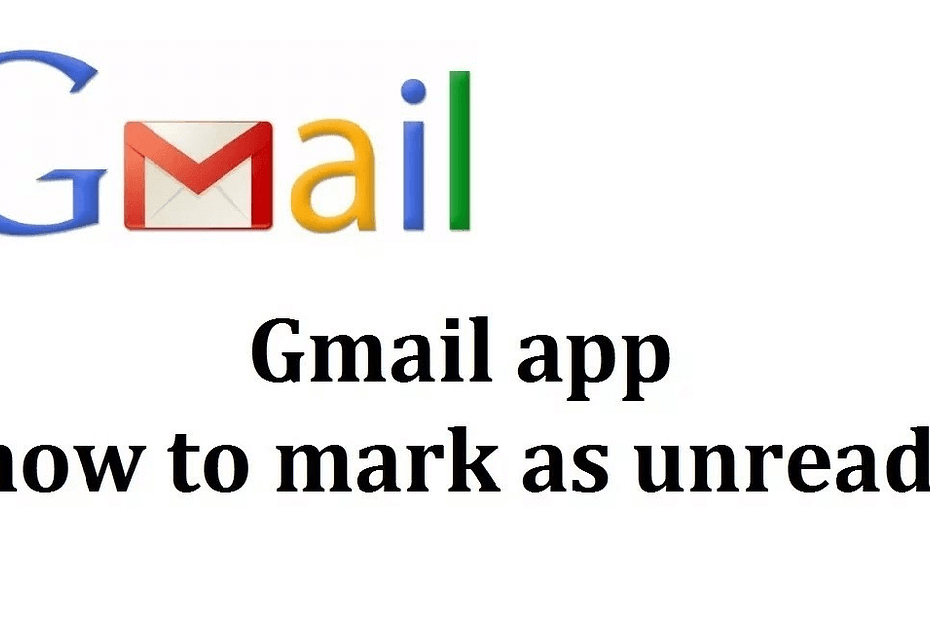 How to mark email as unread in Gmail app